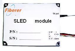 SLED  light source module